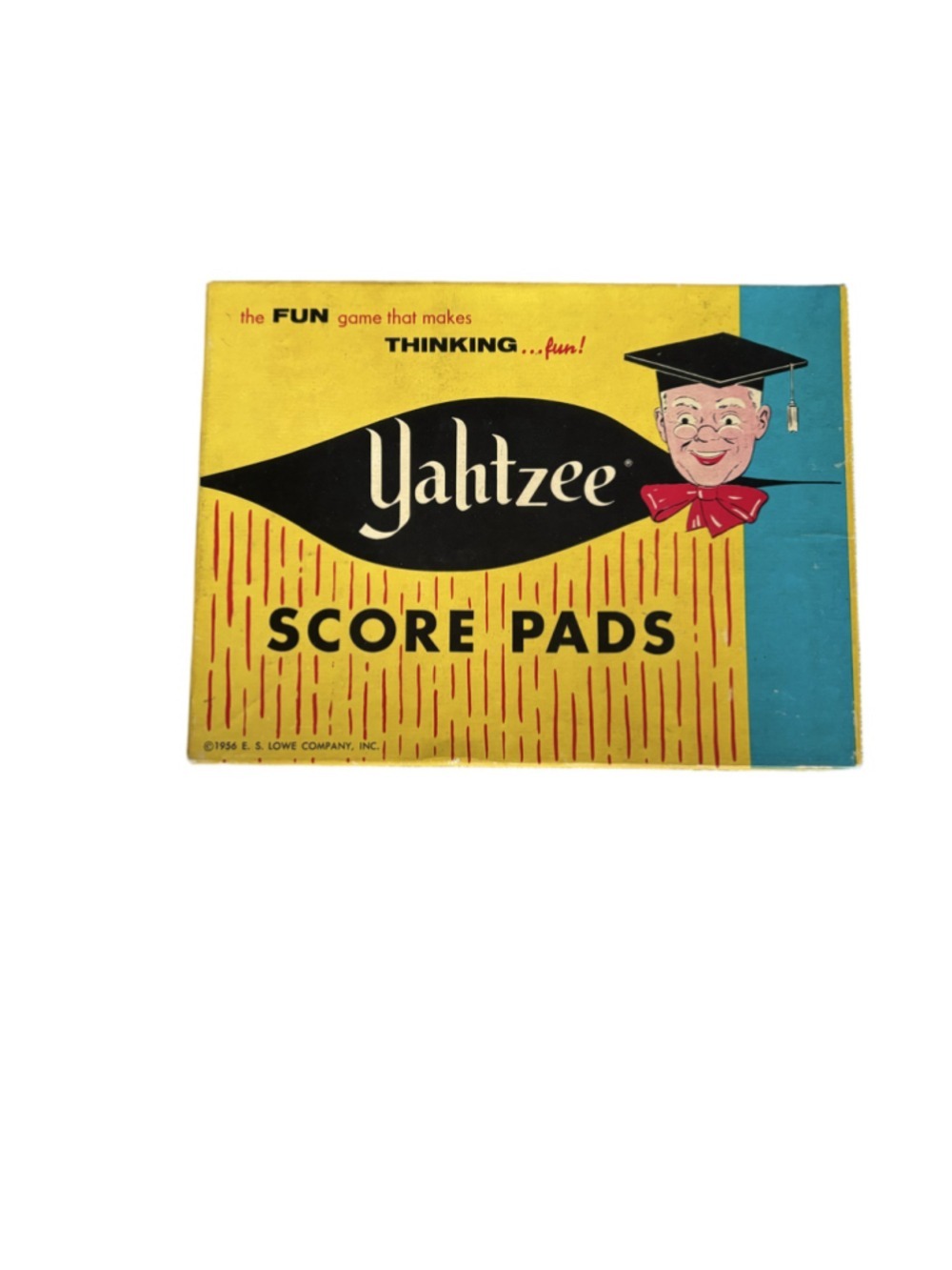 Unbranded Yahtzee Score Pads Board Game One Size Yellow Blue